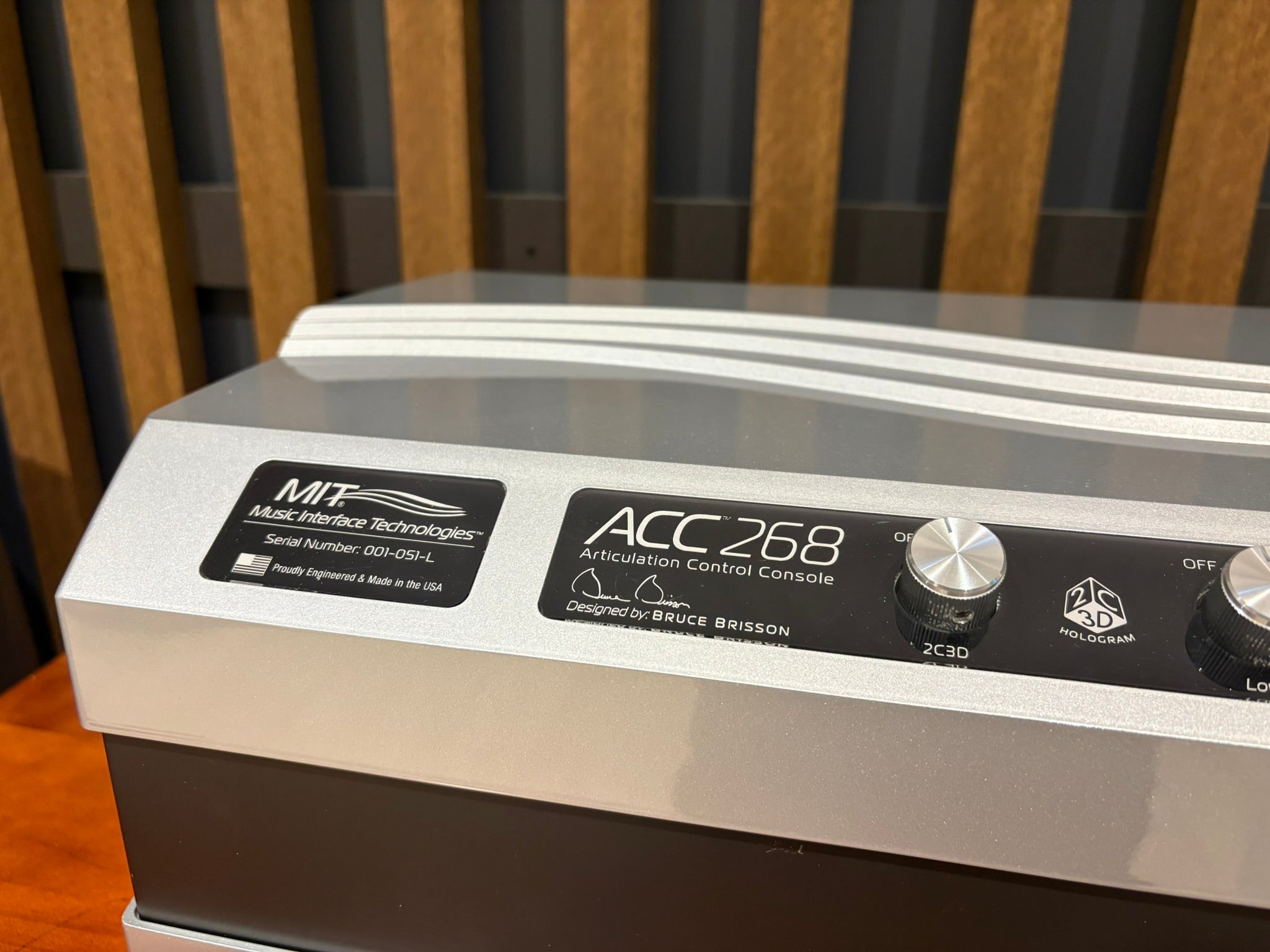 MIT (Music Interface Technologies) ACC 268 Articulation Control Console Speaker Cables 3m - Consignment