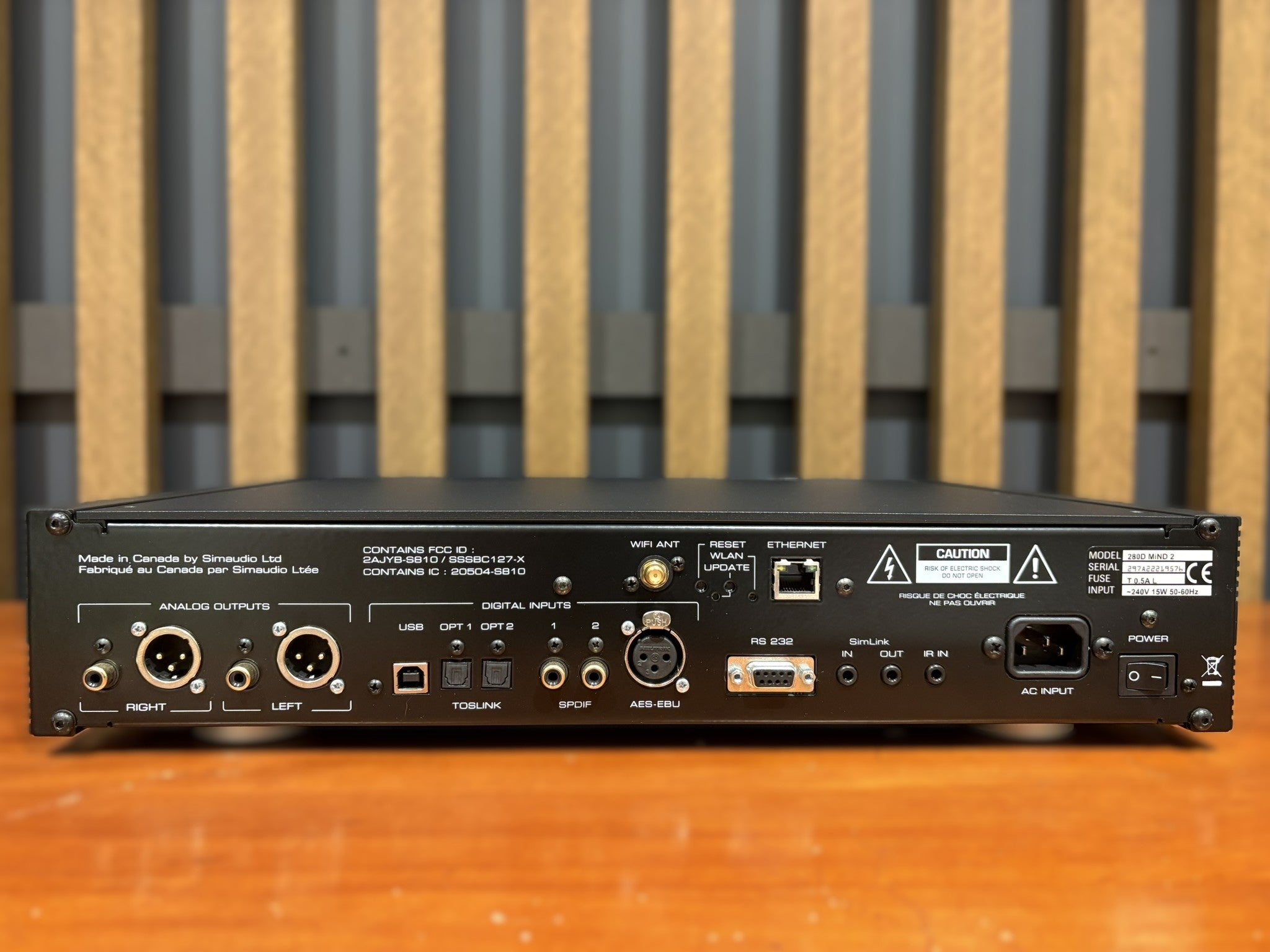 Moon by Sim Audio 280D with MiND 2 DAC - Consignment
