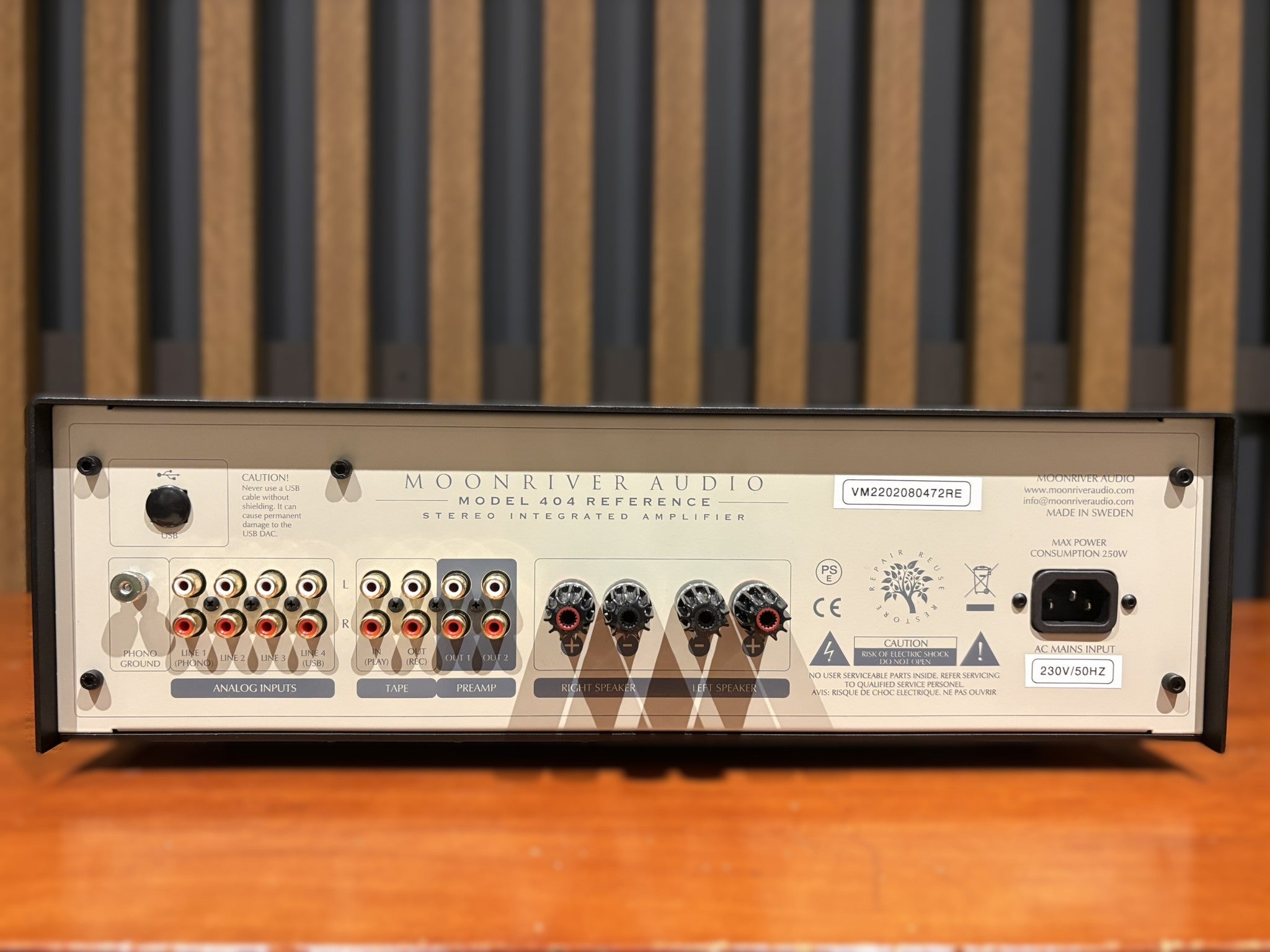 Moonriver 404 Reference Integrated Amplifier - Consignment