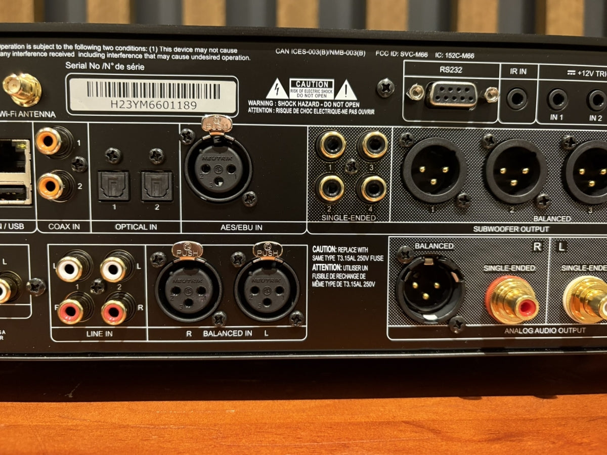 NAD Masters M66 Streaming DAC-Preamplifier - Consignment