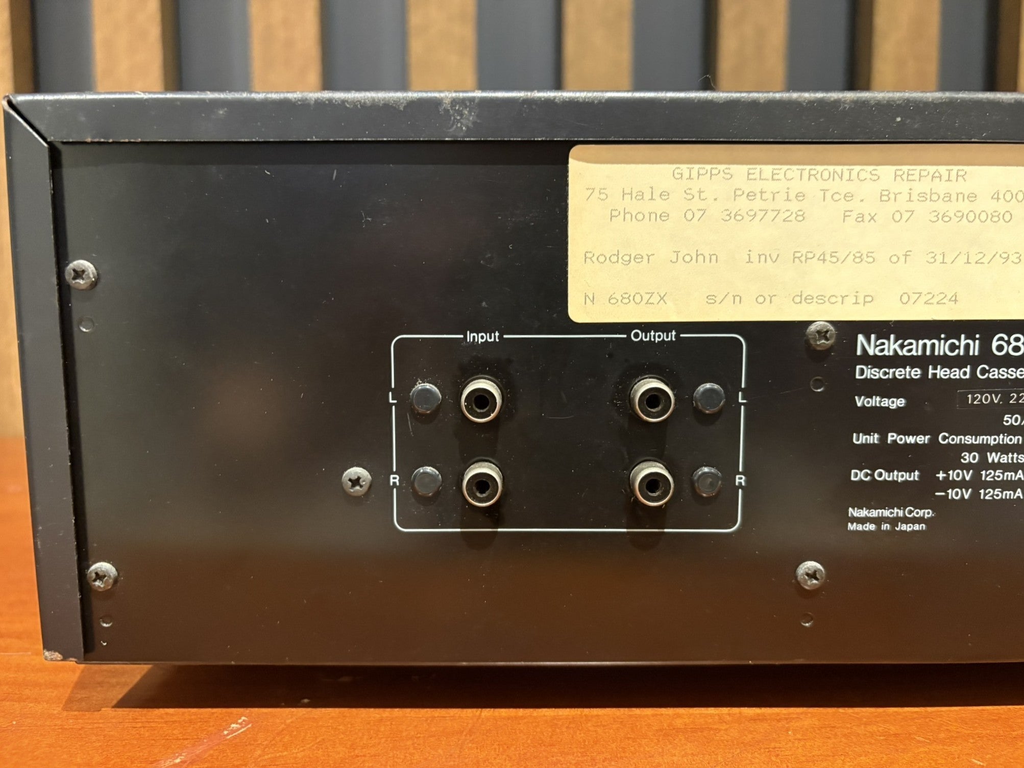 Nakamichi 680ZX Cassette Deck - Consignment