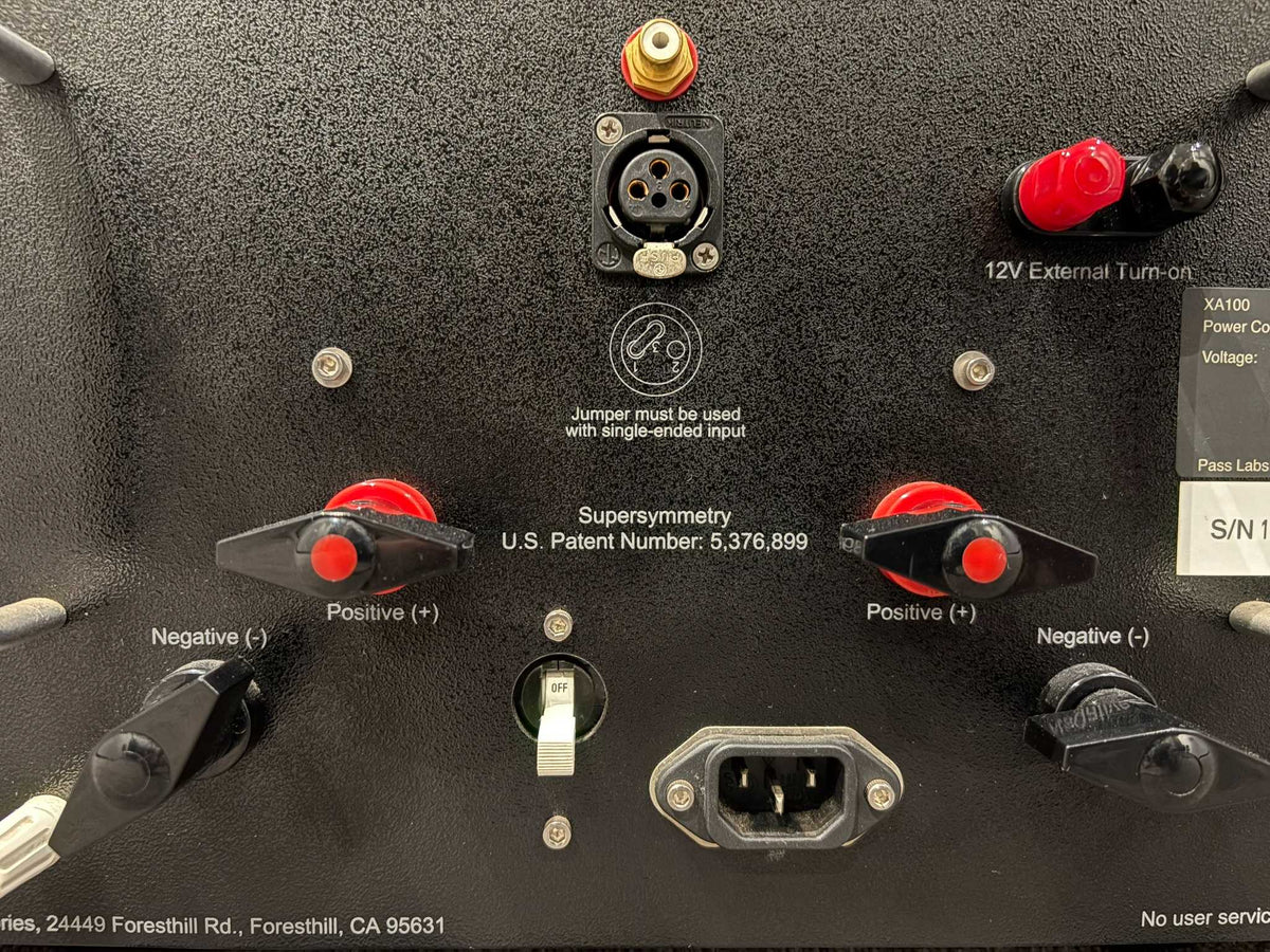 Pass Labs XA100.5 Monoblock Power Amplifiers (Pair) - Consignment