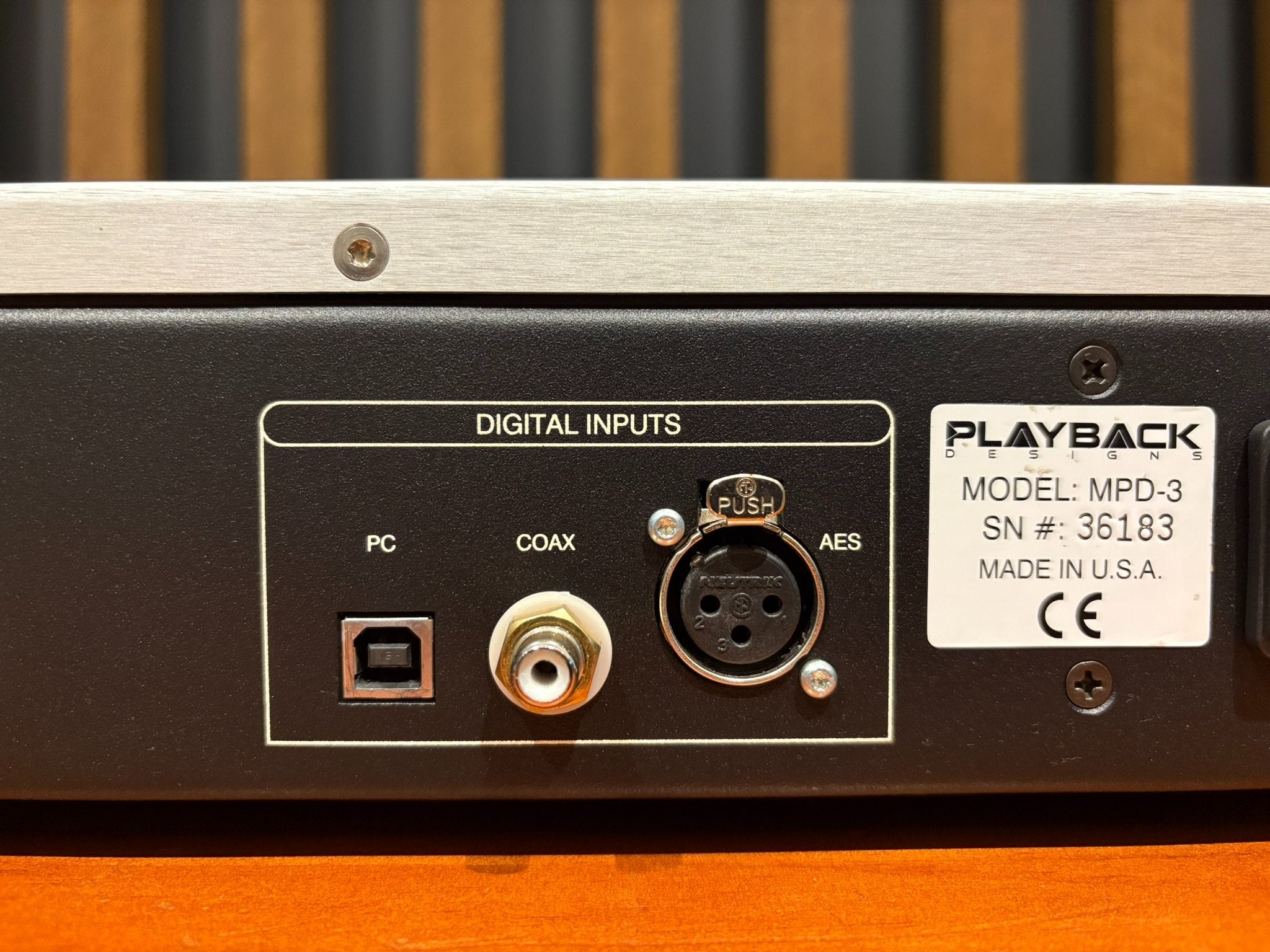 Playback Designs MPD-3 DAC - Consignment