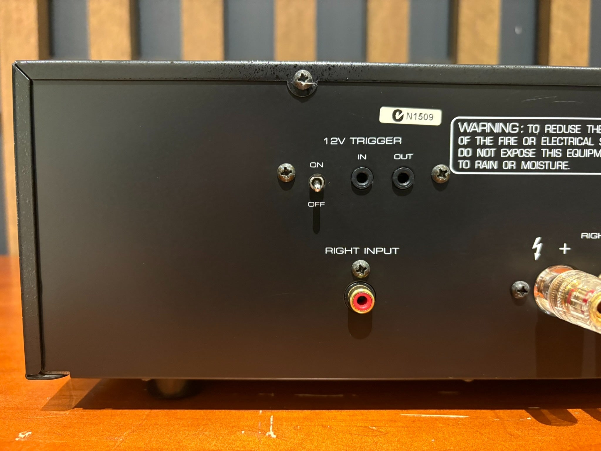 Rotel RB-1070 Stereo Power Amplifier, Black - Consignment