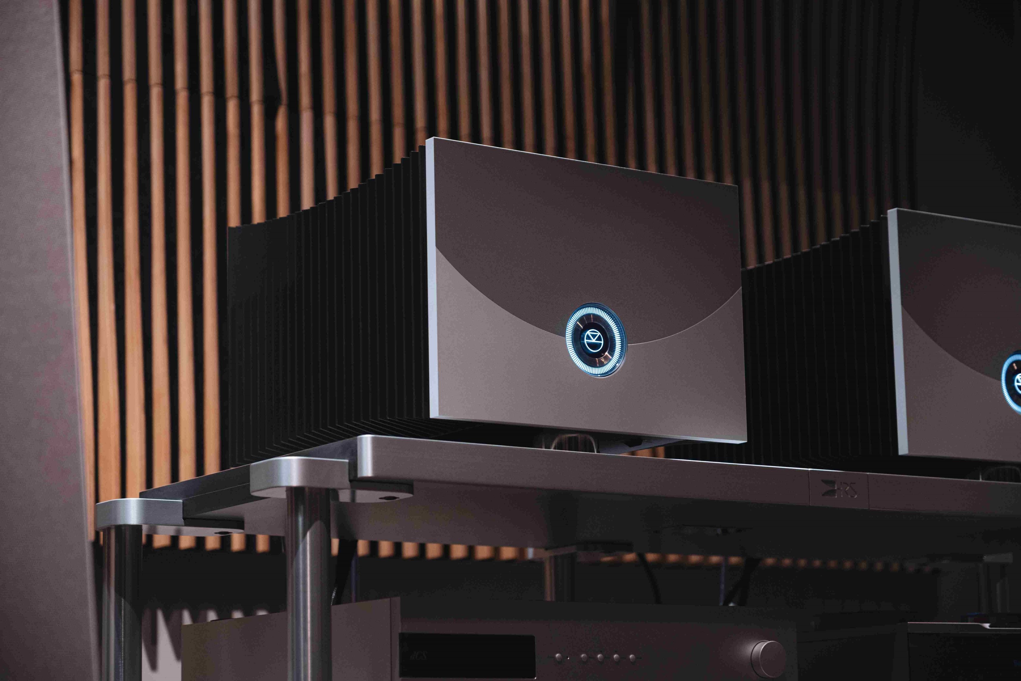 Silver Linn Klimax Solo 800 Mono Amplifier in Situ 2