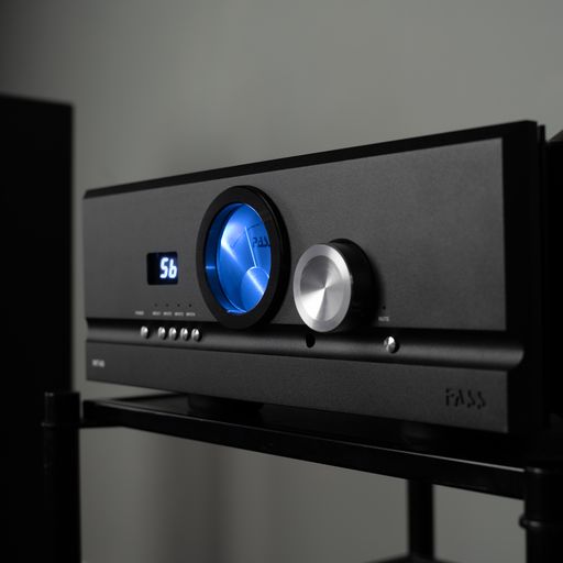 Silver Pass Labs INT-60 Integrated Amplifier Front Angled