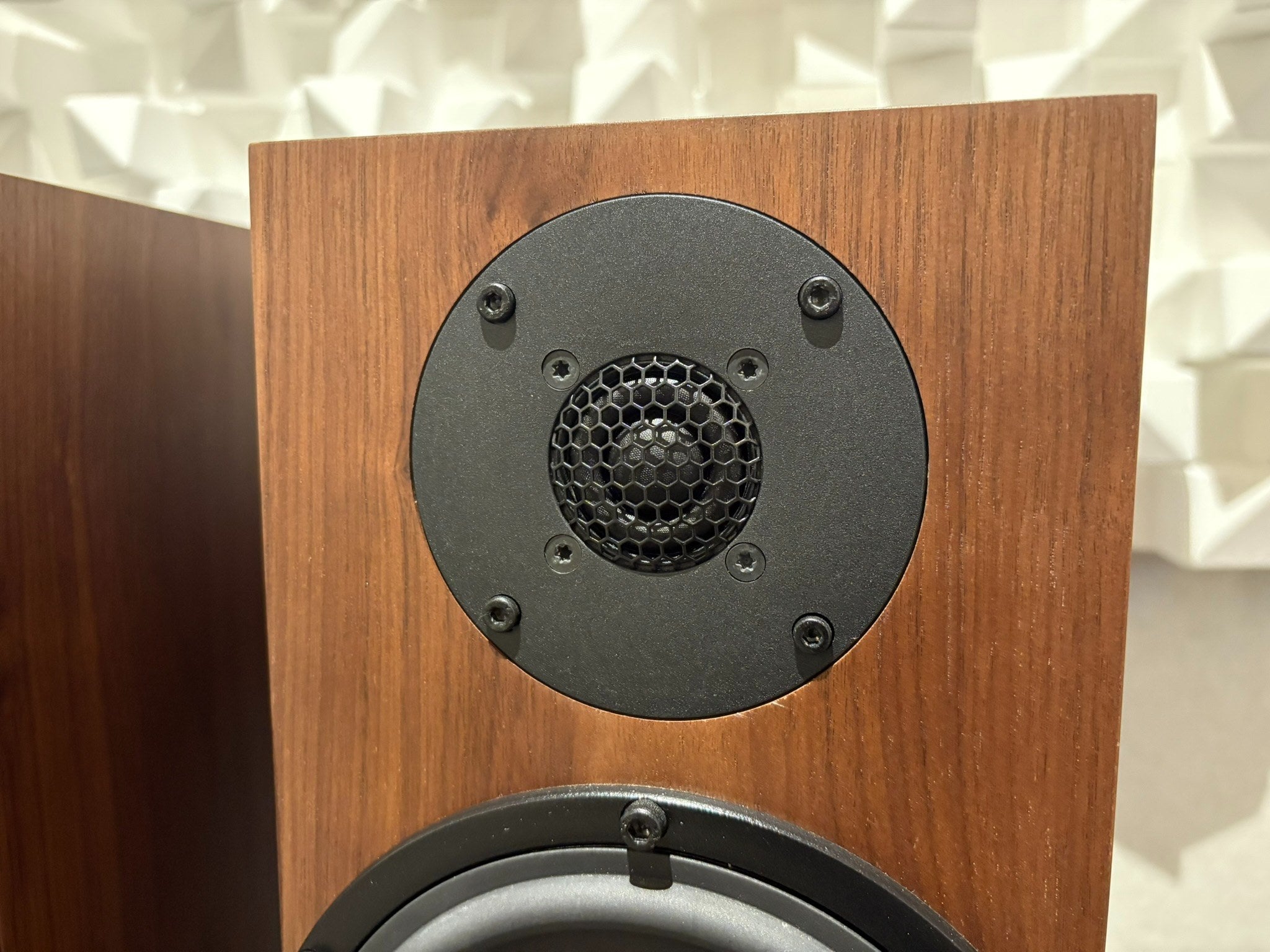 Spendor A4 Compact Floorstanding Speakers, Walnut - Consignment