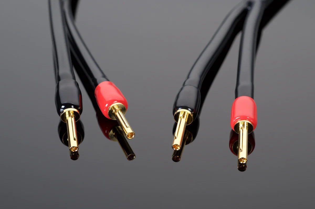 Transparent The Wave Speaker Cable Banana