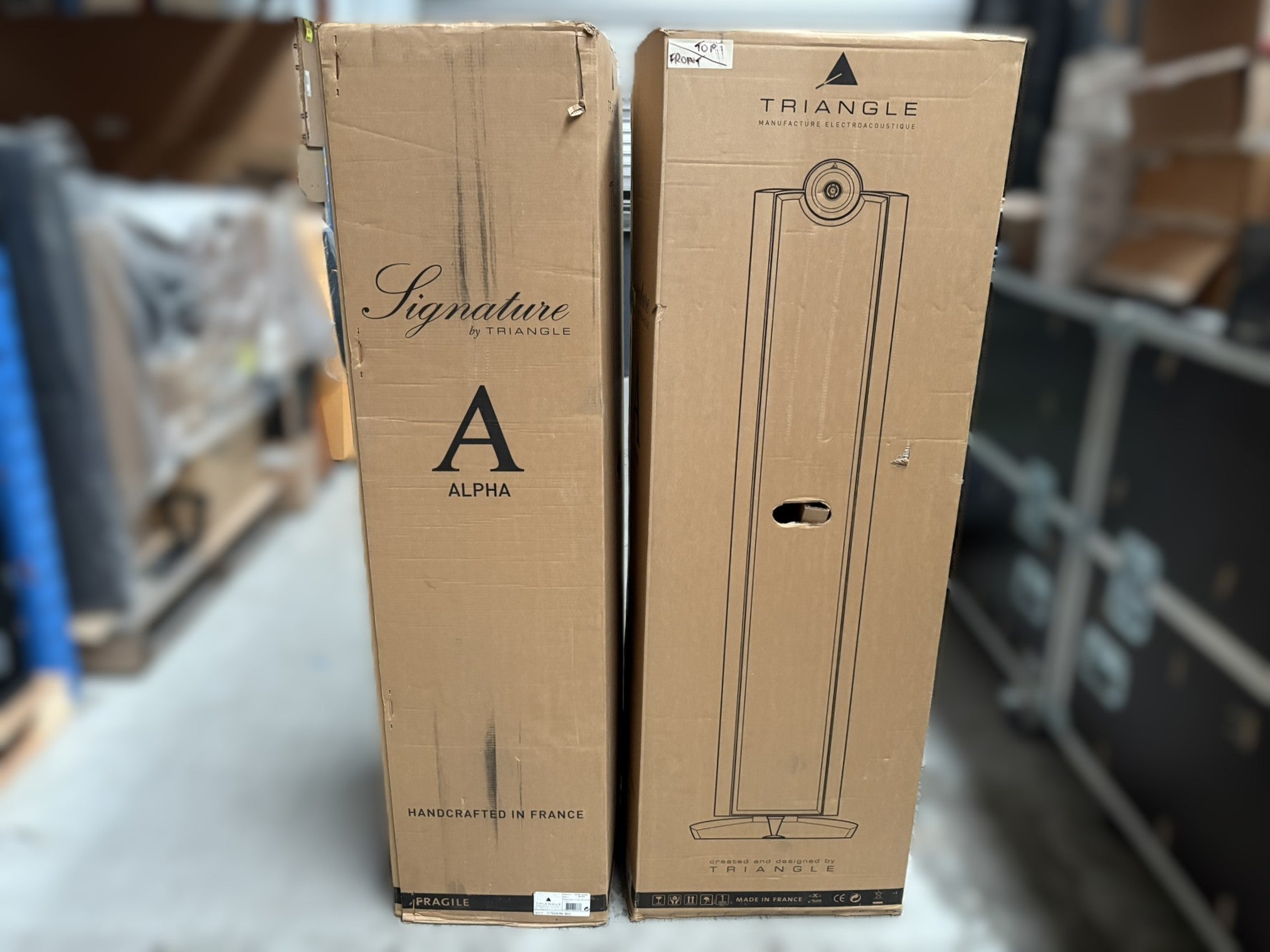 Triangle Signature Alpha Floorstanding Speakers - Consignment