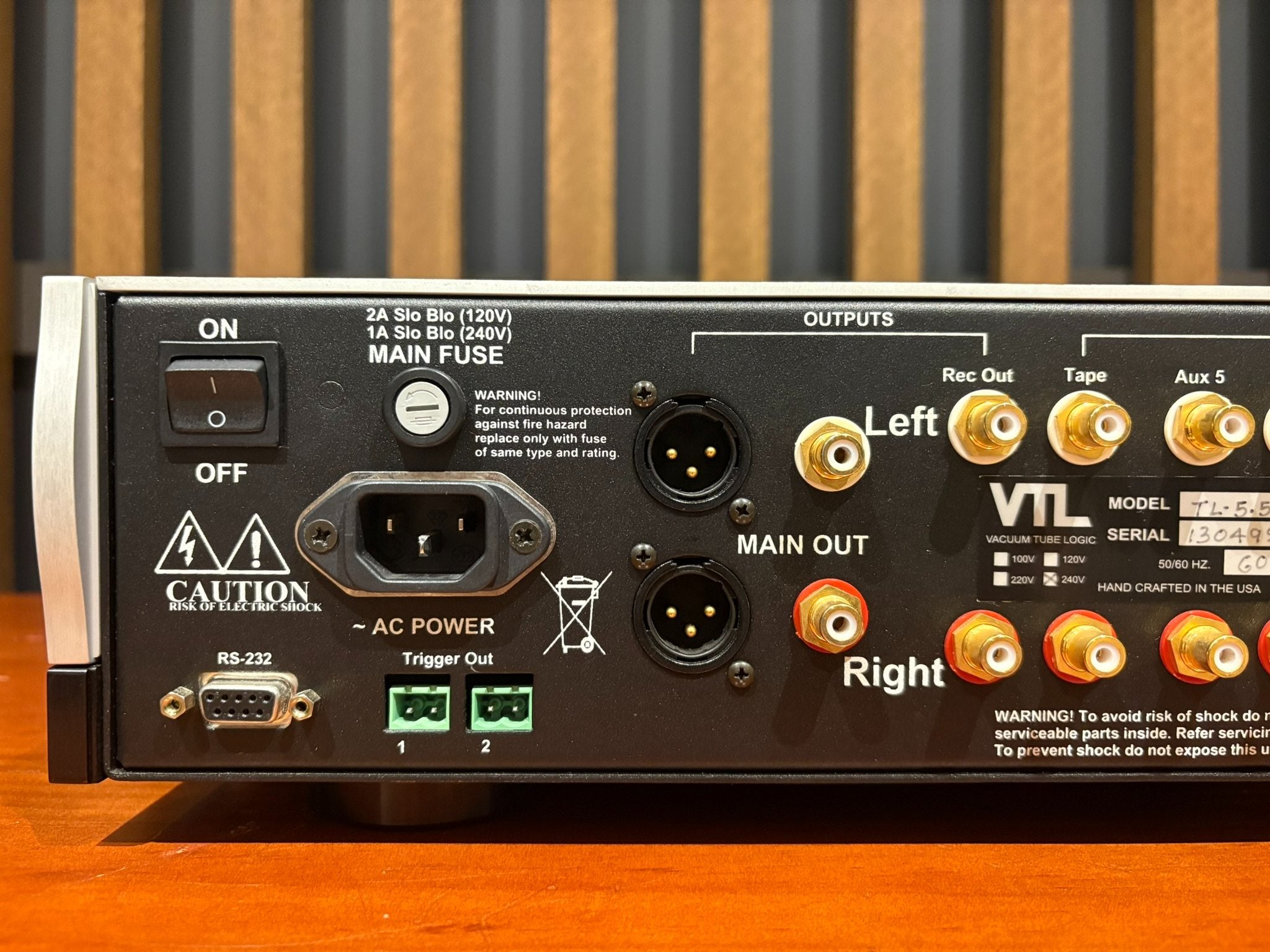 VTL TL5.5 Series II Preamplifier - As Traded