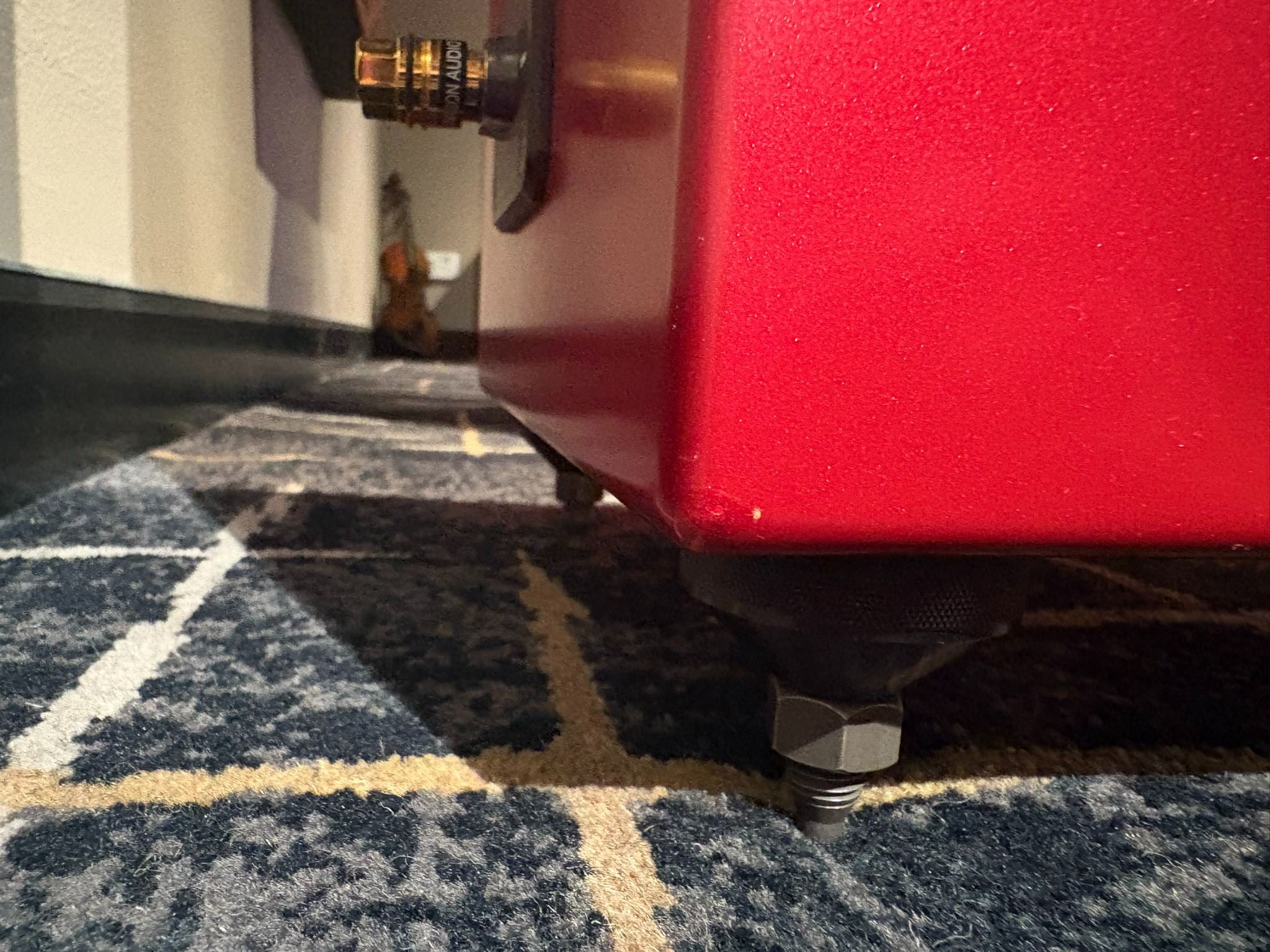 Wilson Audio Sabrina X Floorstanding Speakers, Crimson Red - As Traded