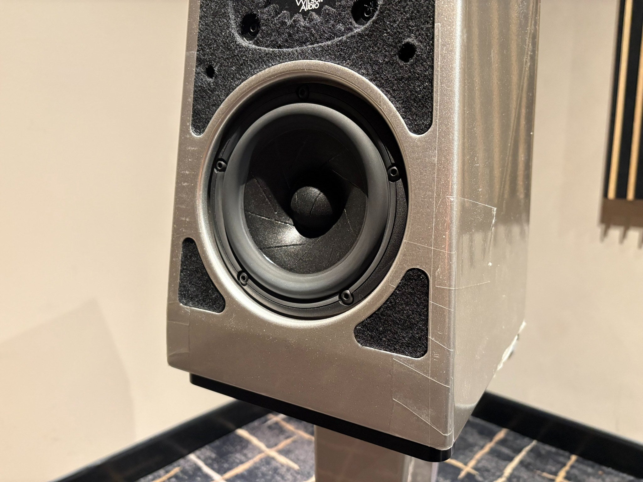 Wilson Audio TuneTot Speakers with Stands, Quartz - Ex Demo