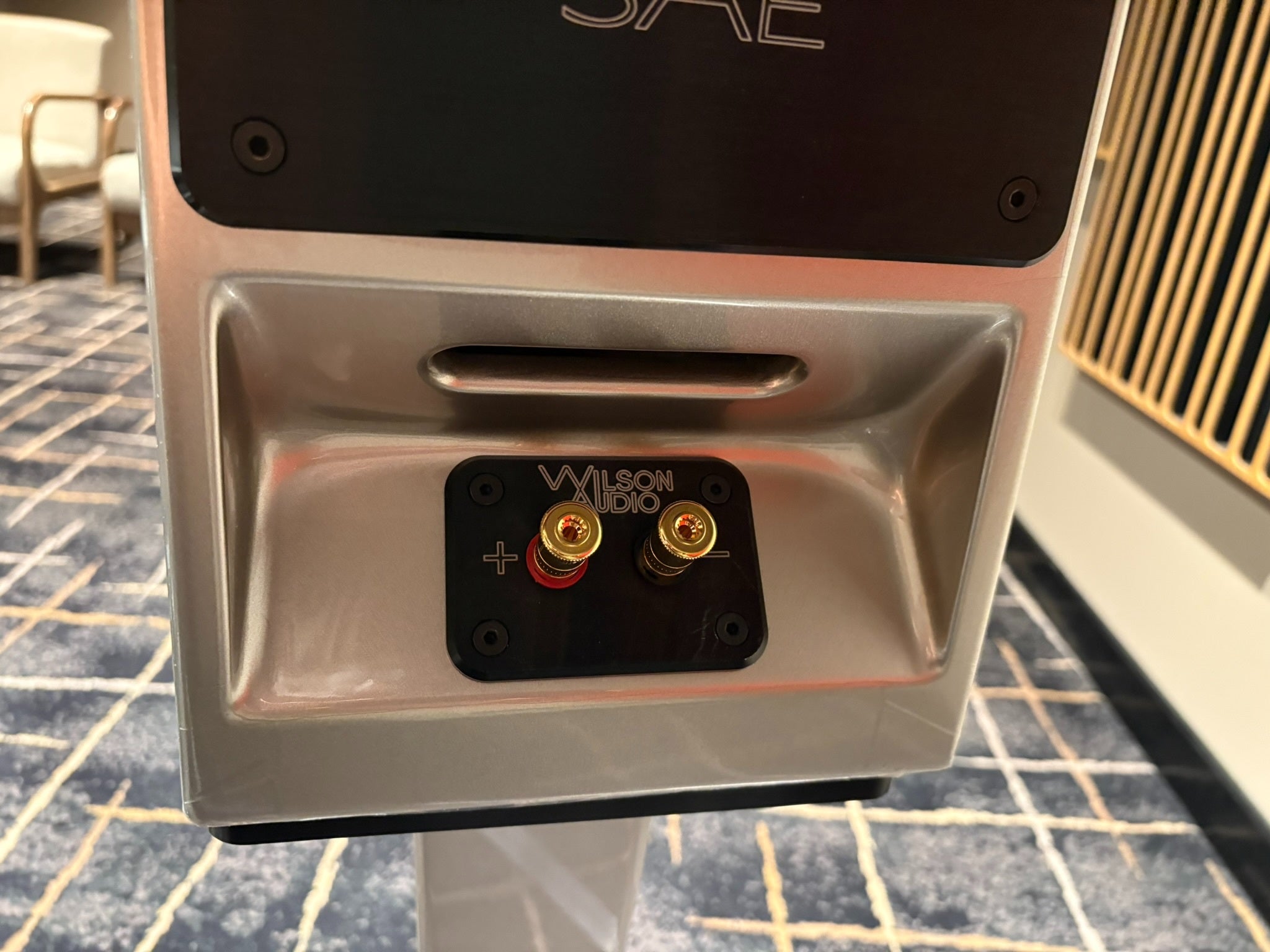 Wilson Audio TuneTot Speakers with Stands, Quartz - Ex Demo