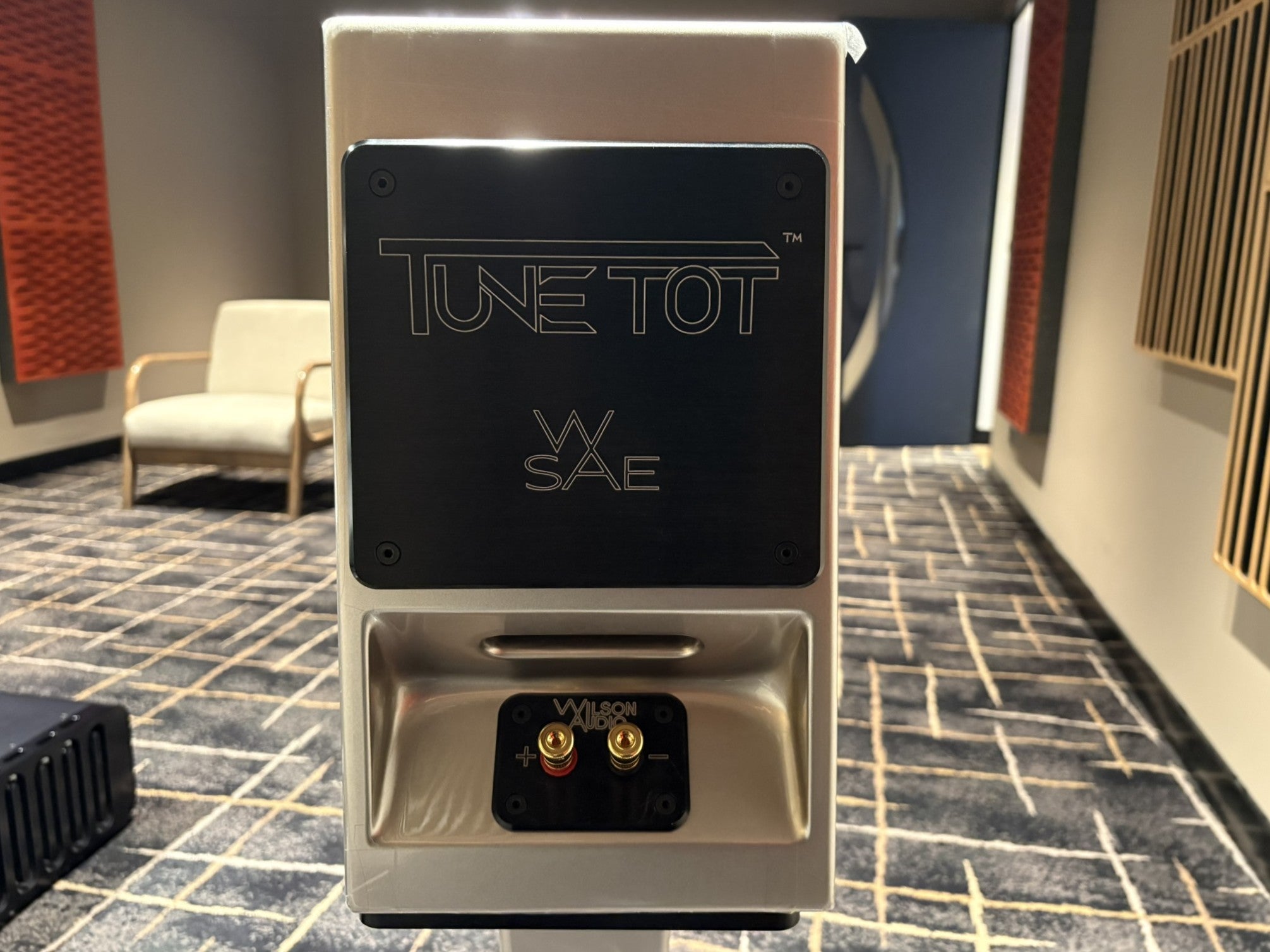 Wilson Audio TuneTot Speakers with Stands, Quartz - Ex Demo
