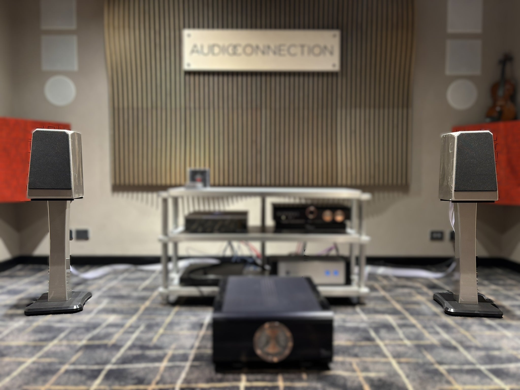 Wilson Audio TuneTot Speakers with Stands, Quartz - Ex Demo