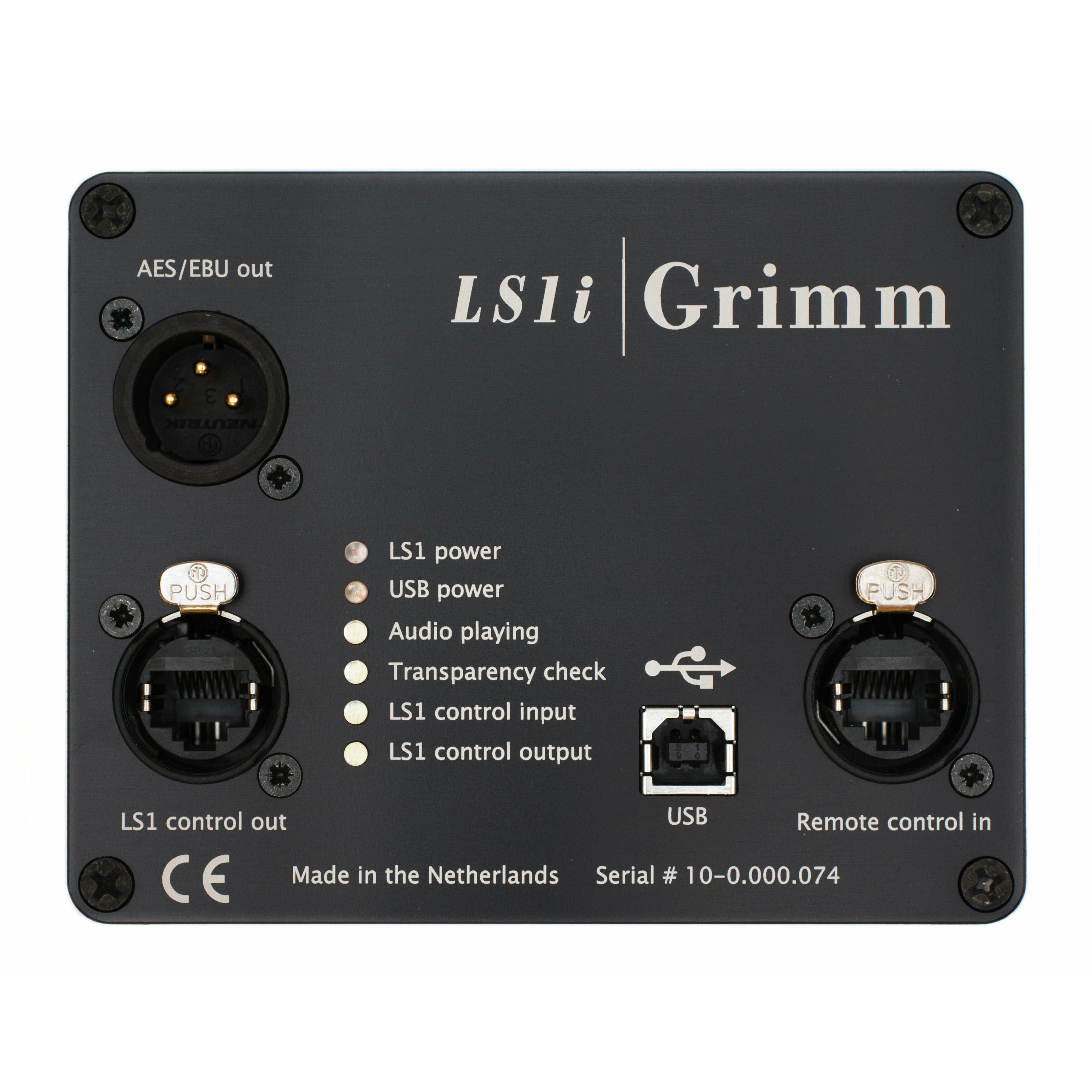 Grimm Audio LS1r Remote connection