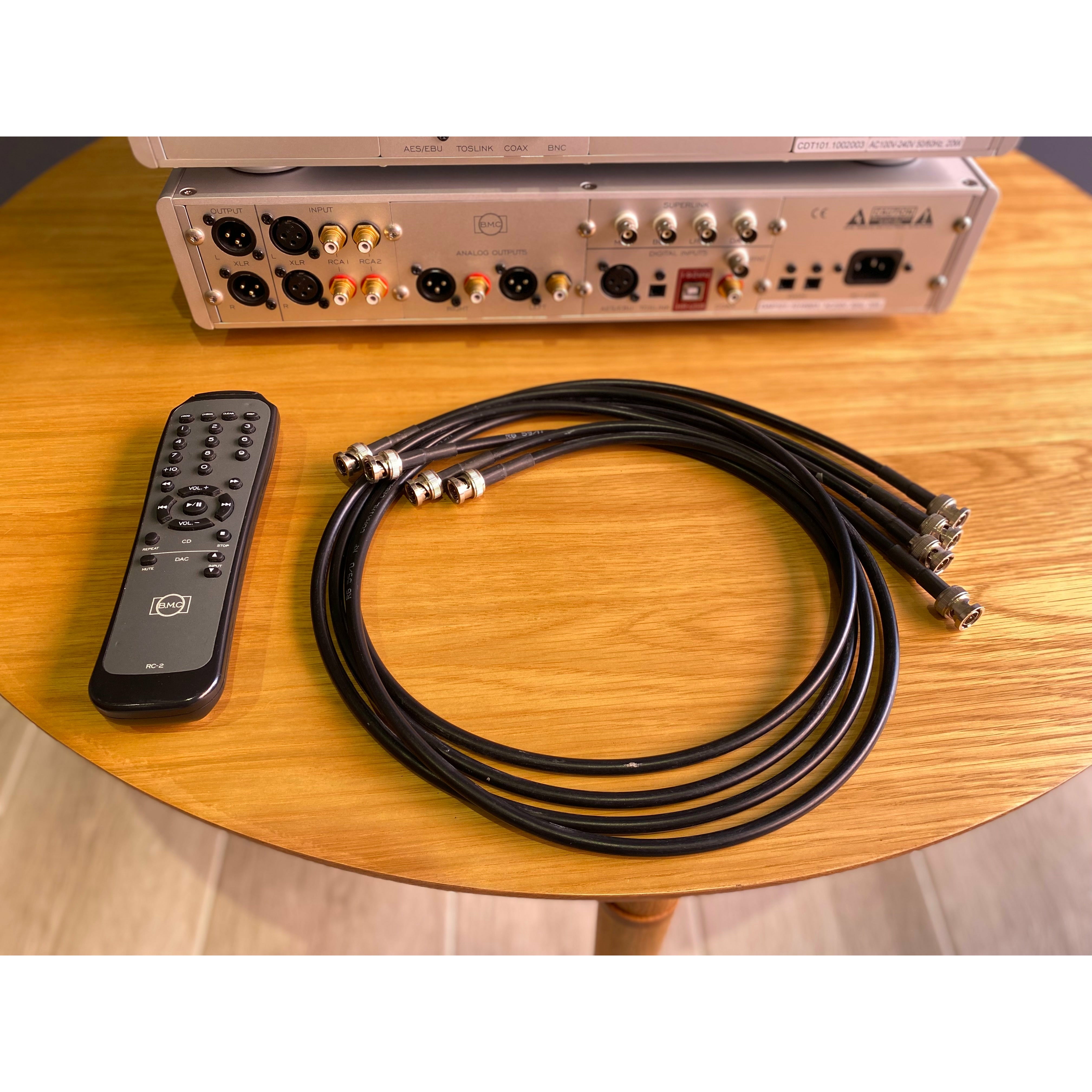 BMC CDT101 CD Player (transport) & DAP101 DAC Pre Amplifier - As Traded