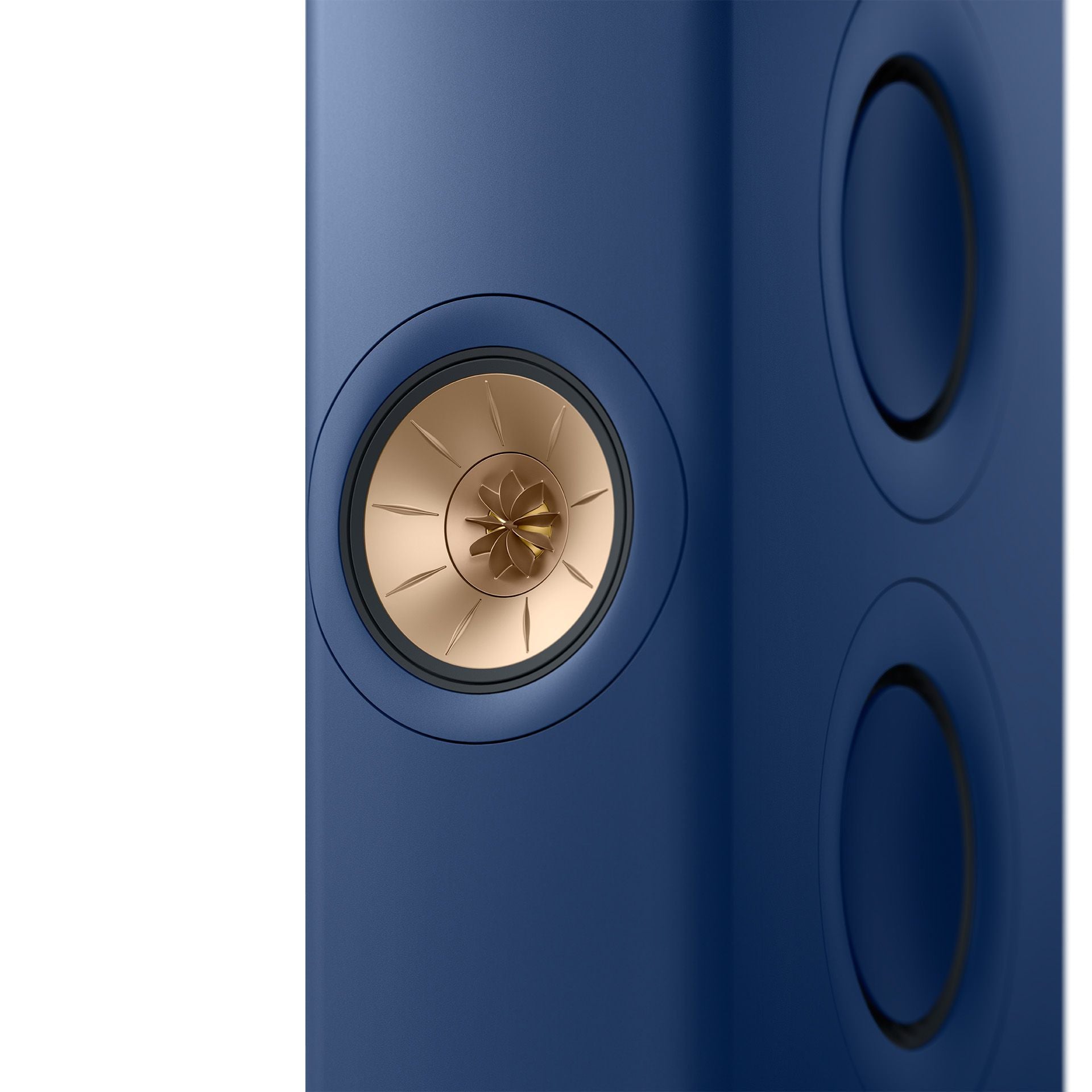 KEF LS60 Blue Closeup