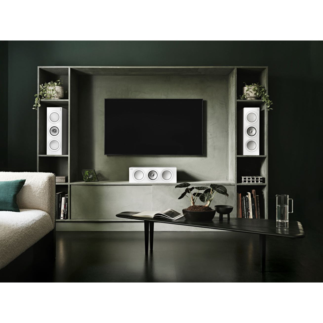 KEF R2 Meta White Room