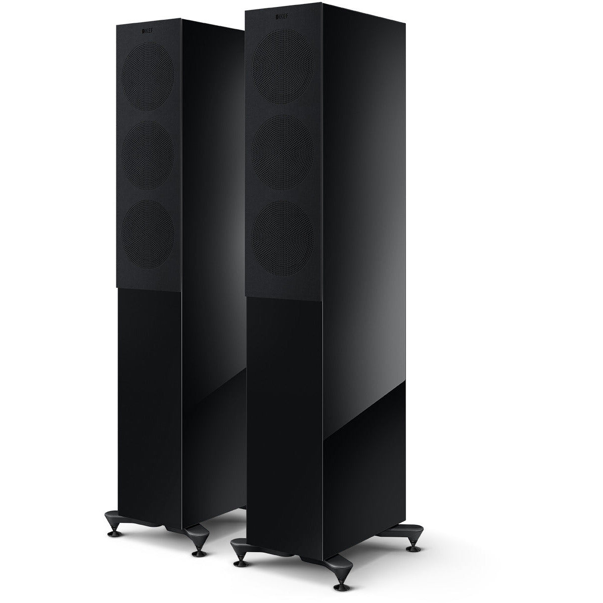 KEF R5 Meta Black Grille