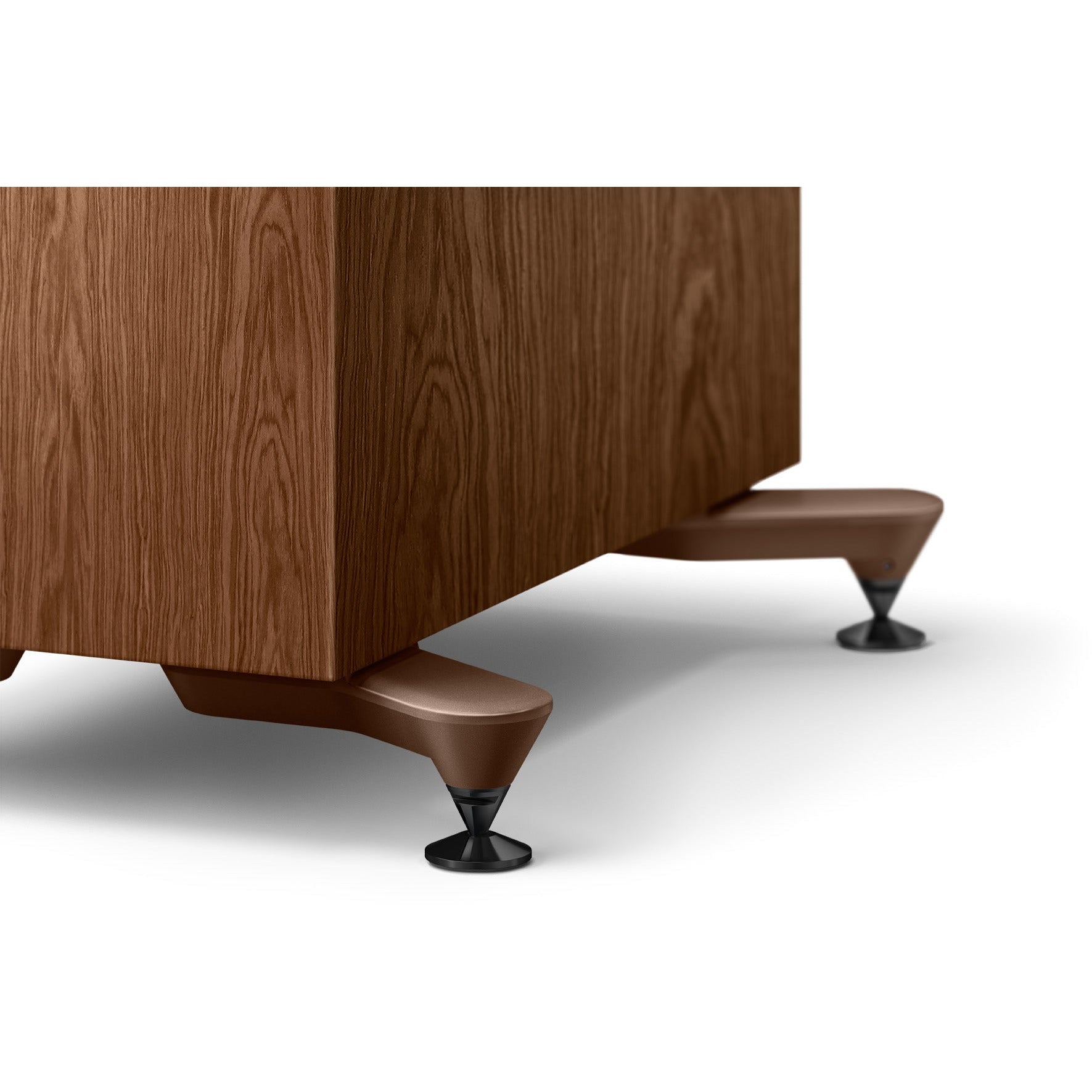 KEF R7 Meta Walnut Feet