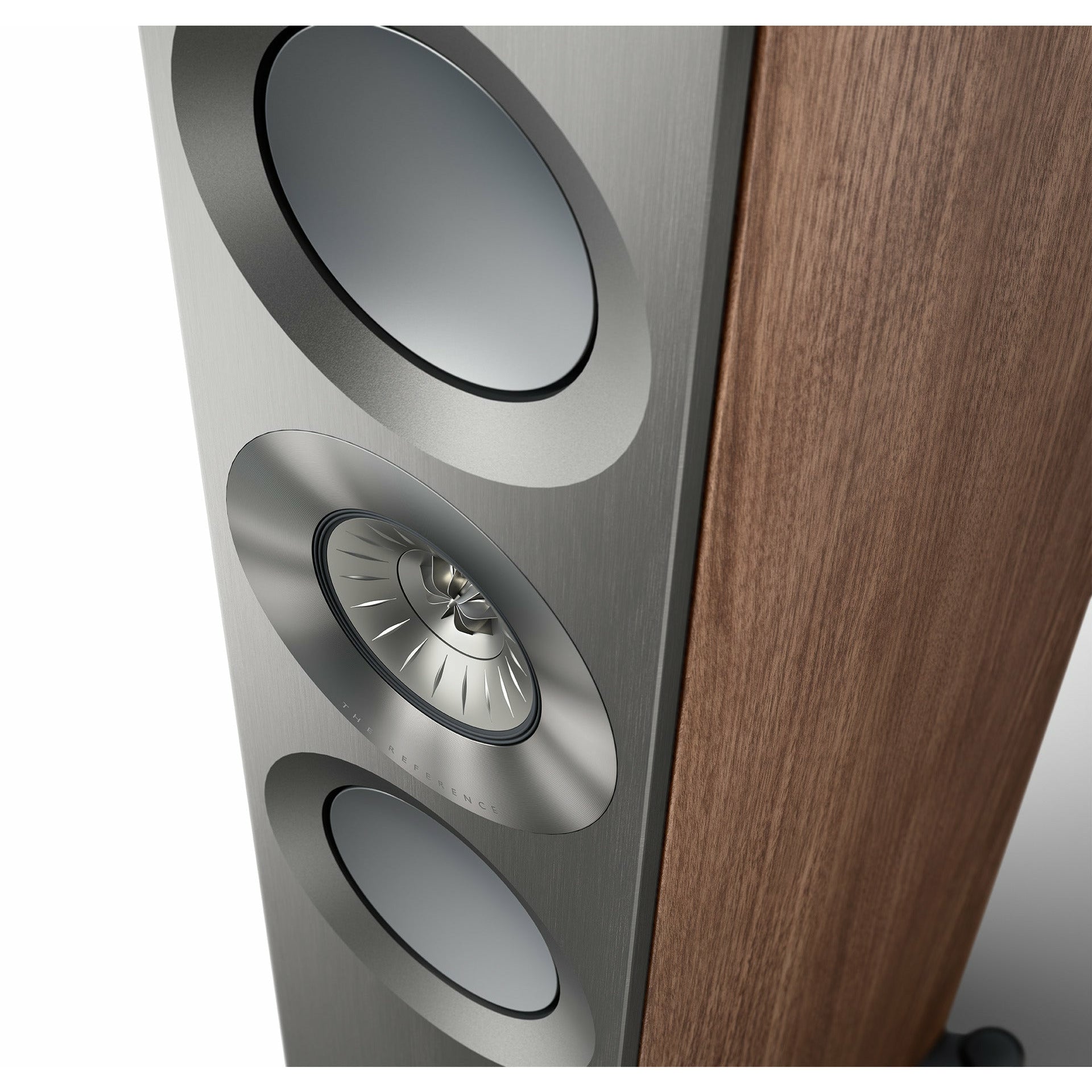 KEF Reference 3 Meta Silver Angle