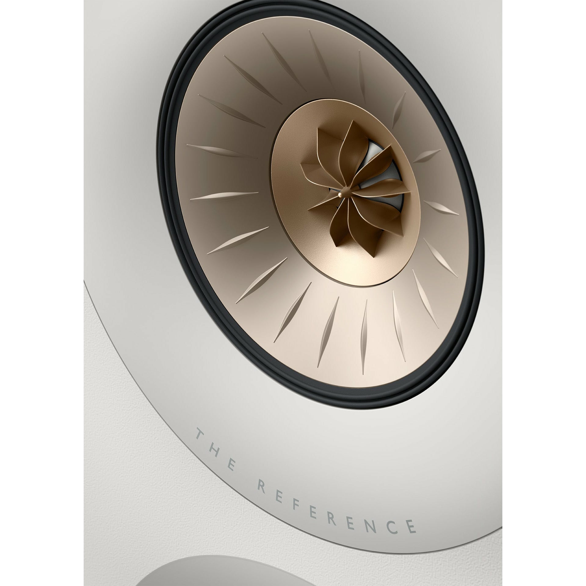 KEF Reference 5 Meta Champagne Closeup