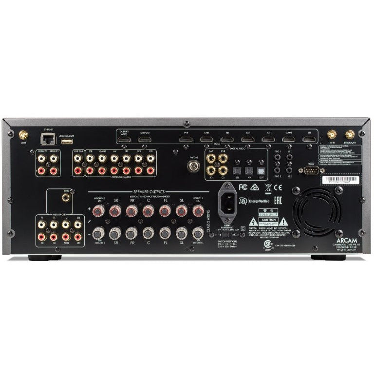 Arcam AVR11 Receiver Rear