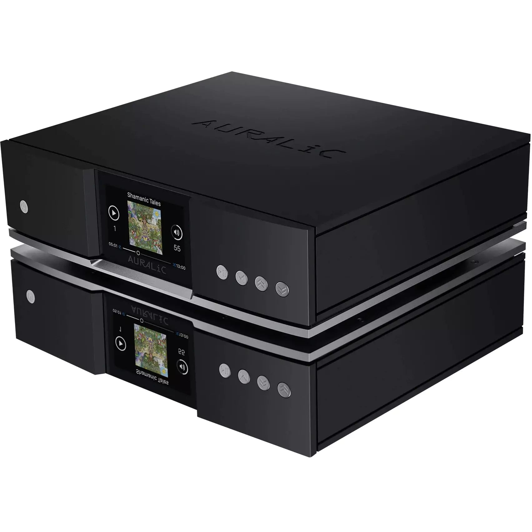 Auralic ARIES G1.1 Wireless Streaming Transport Side Angle