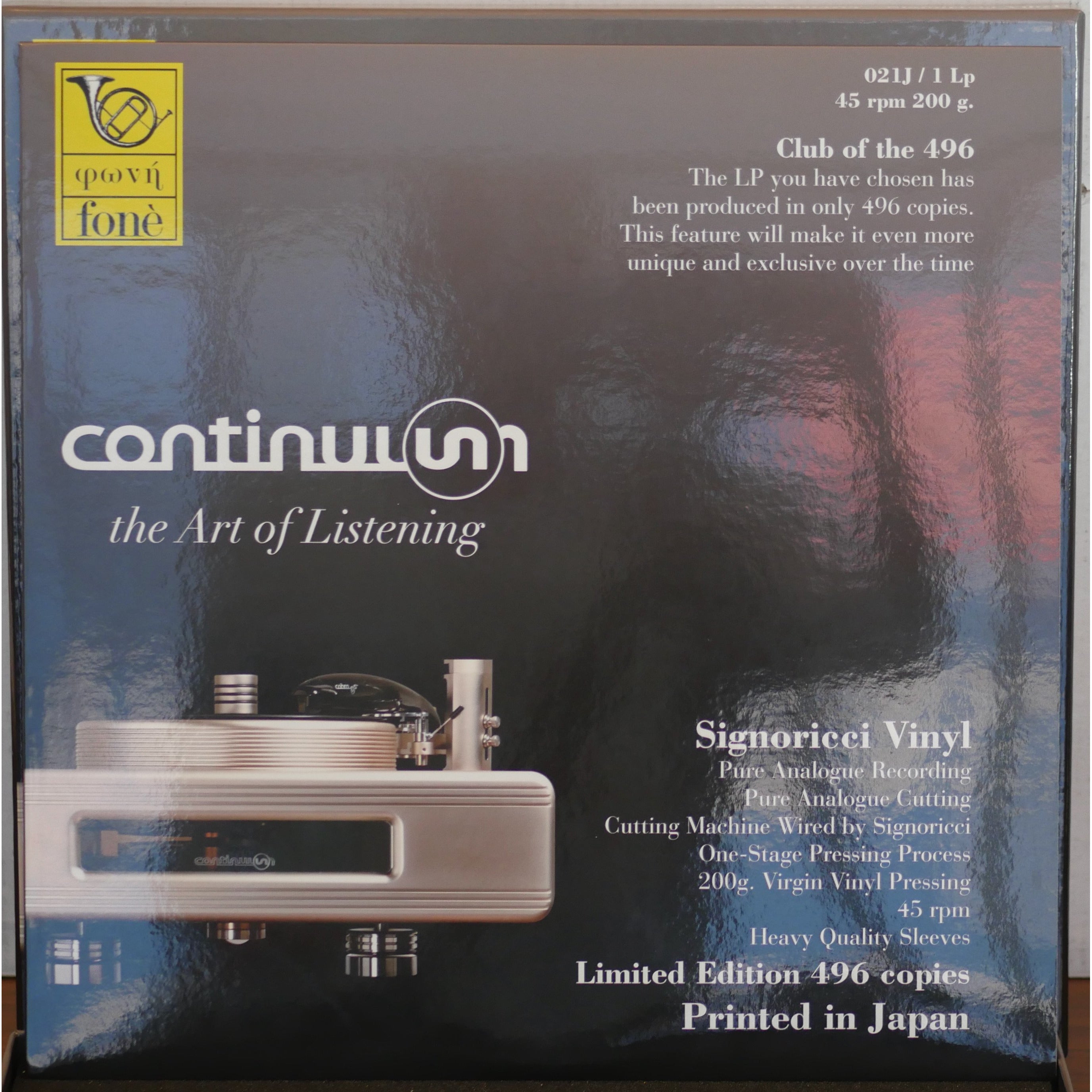 Continuum The Art of Listening LP