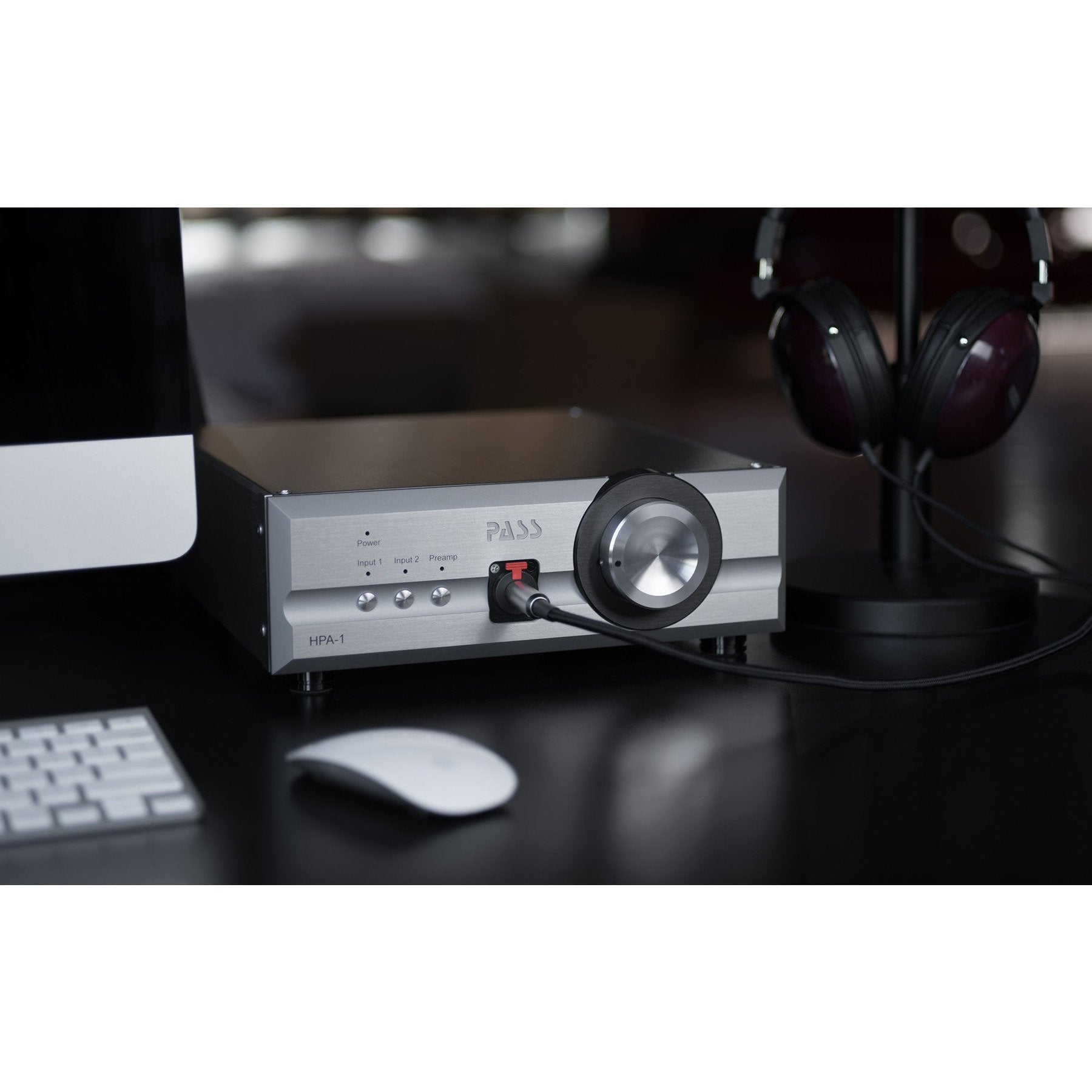 Silver Pass Labs HPA-1 Headphone Amplifier on Table