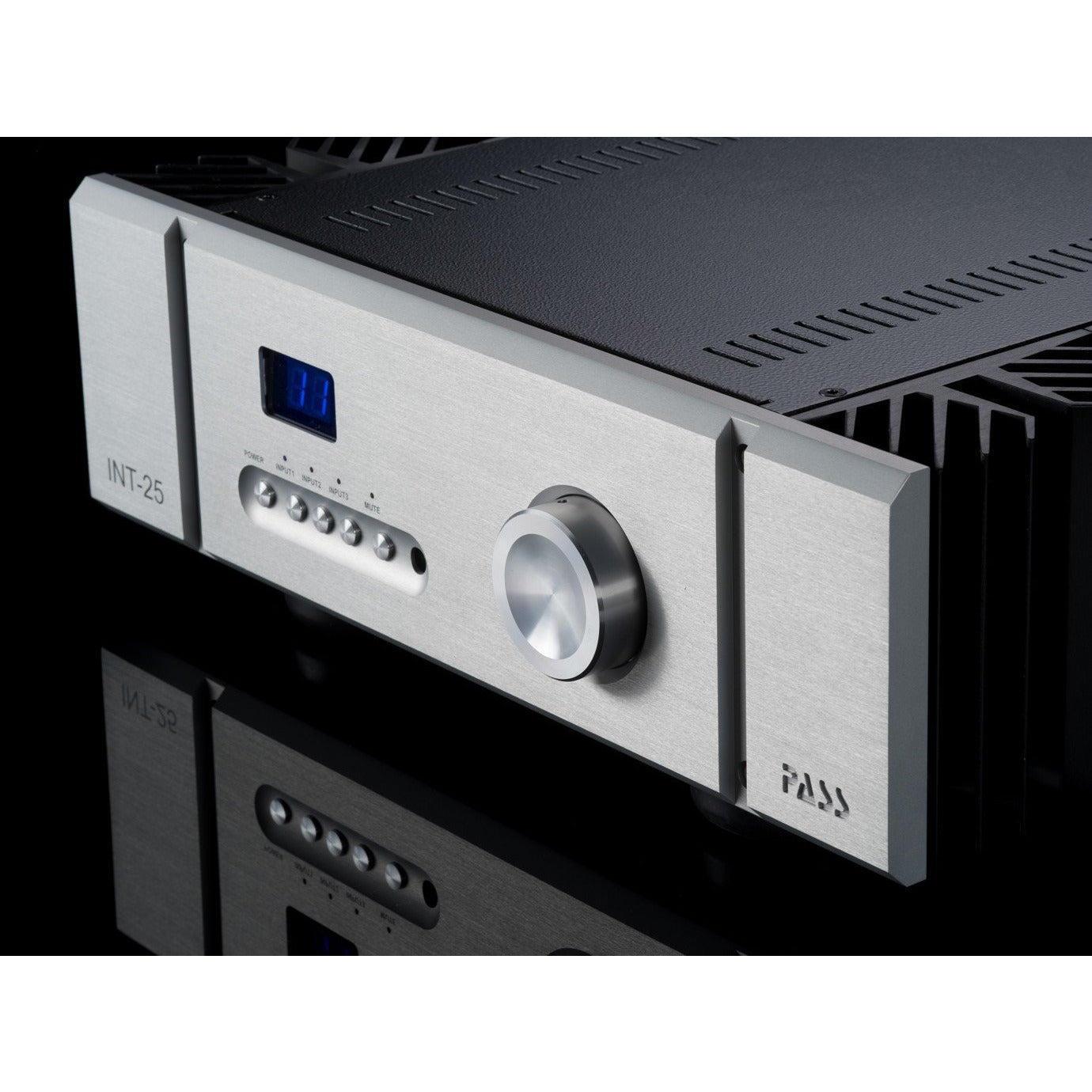 Silver Pass Labs INT-25 Integrated Amplifier Front Side