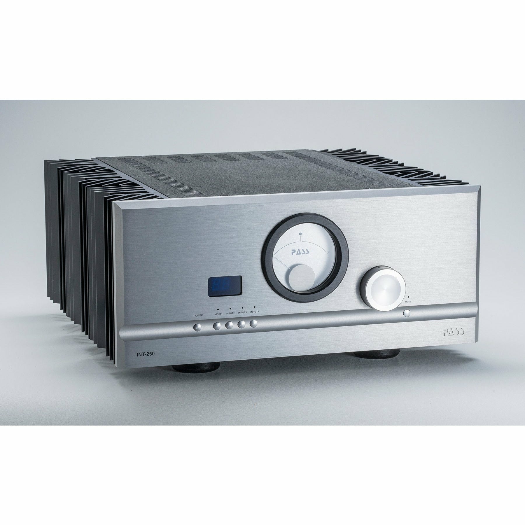 Silver Pass Labs INT-250 Integrated Amplifier Front Angle