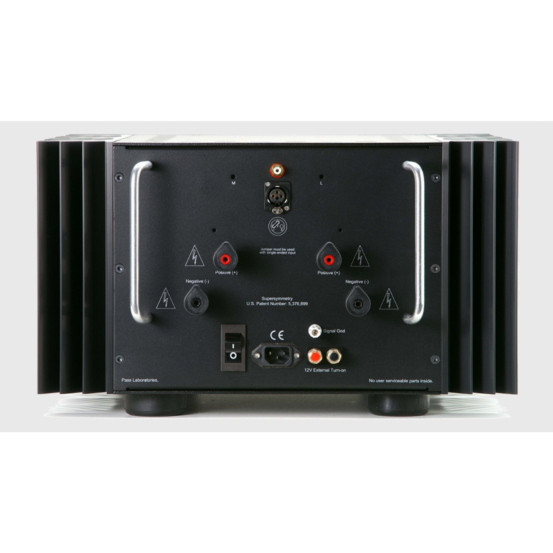 Silver Pass Labs X600.8 Monoblock Amplifier Rear