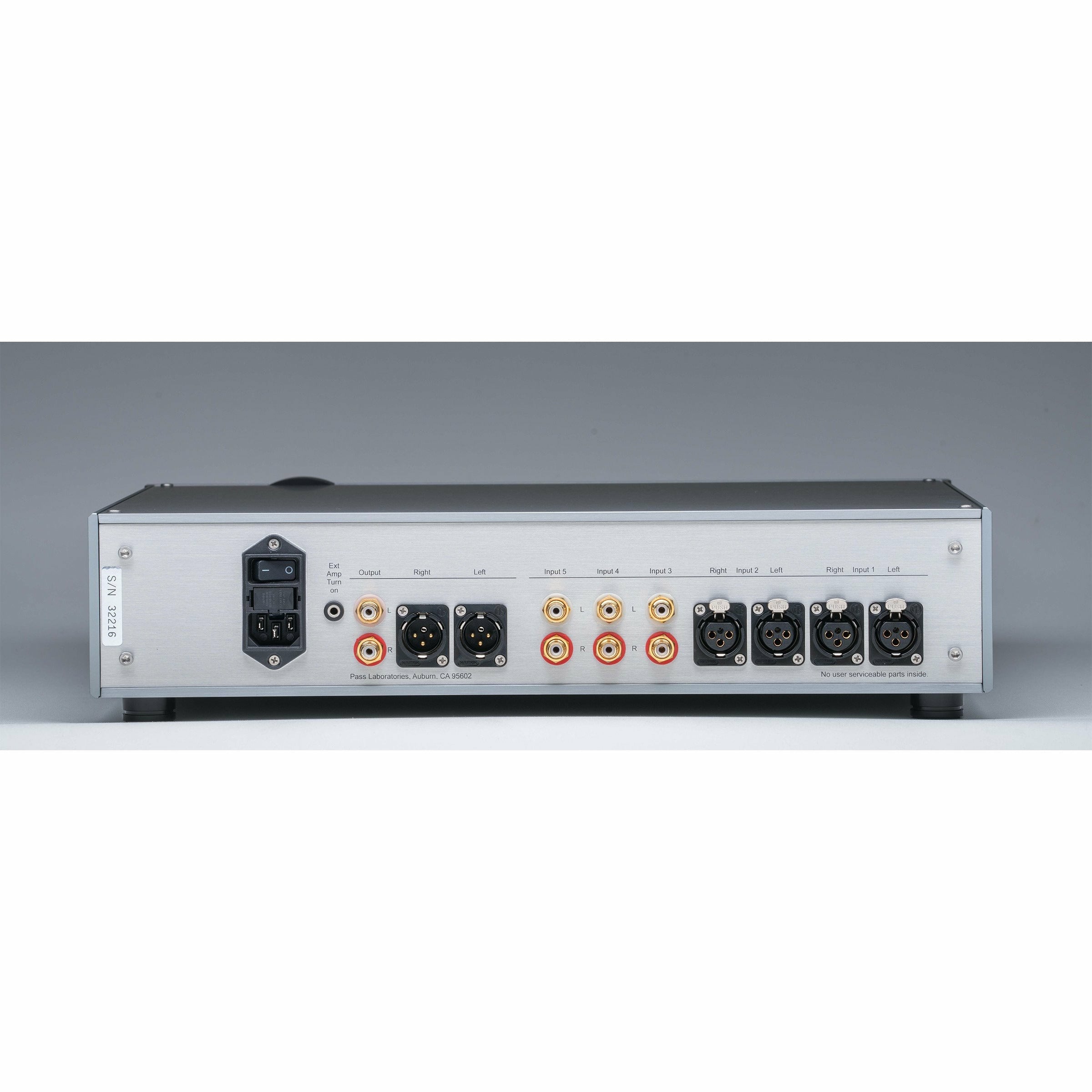 Silver Pass Labs XP-12 Preamplifier Rear