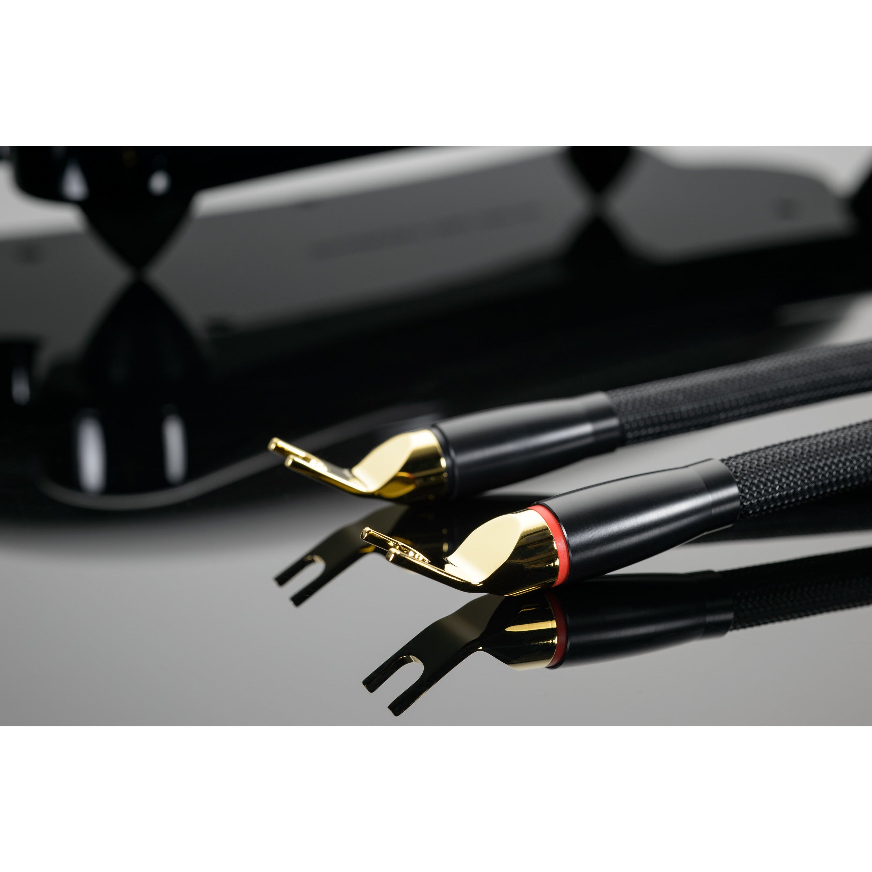 Transparent Opus Speaker Cable Spades