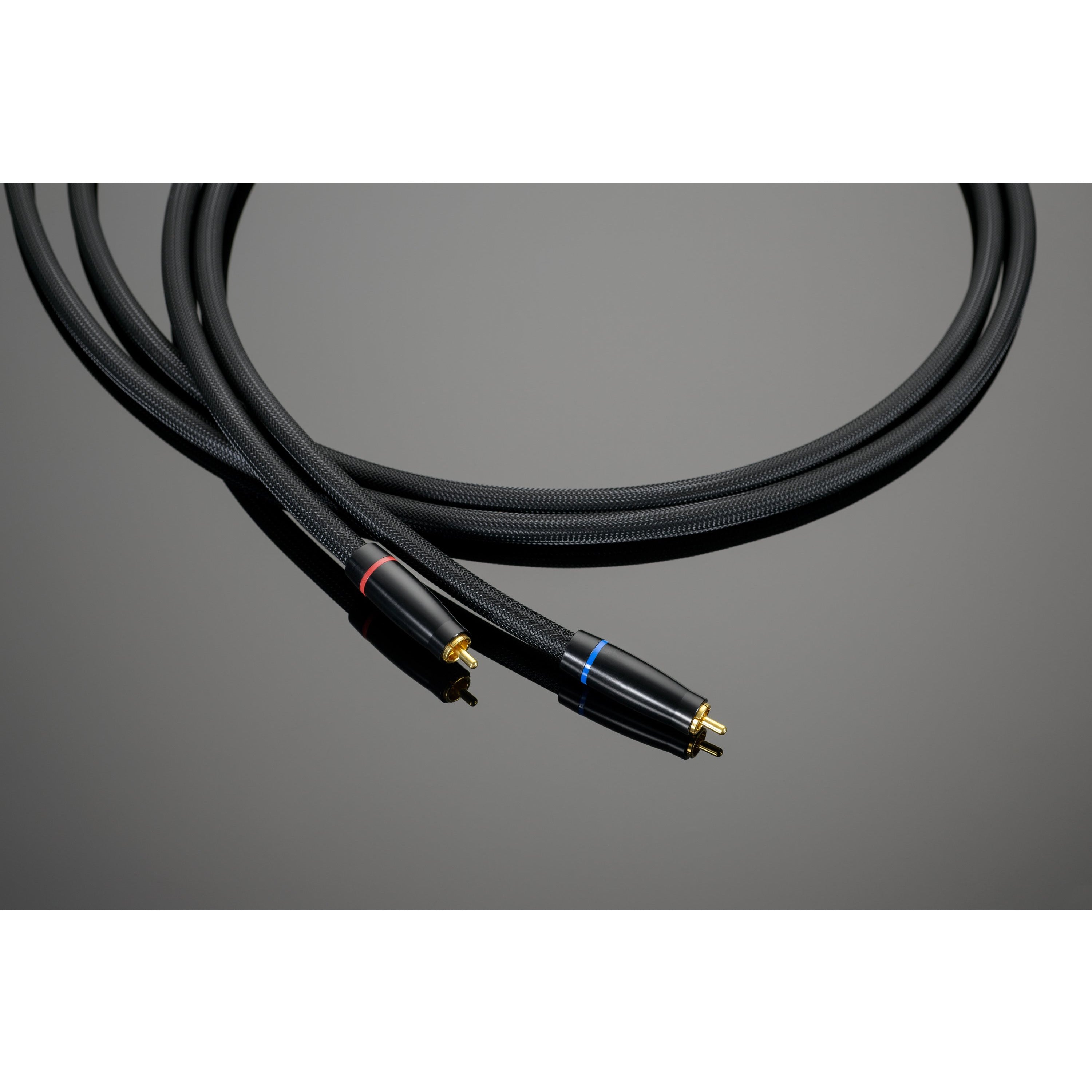 Transparent Reference Gen 6 RCA Interconnect Ends
