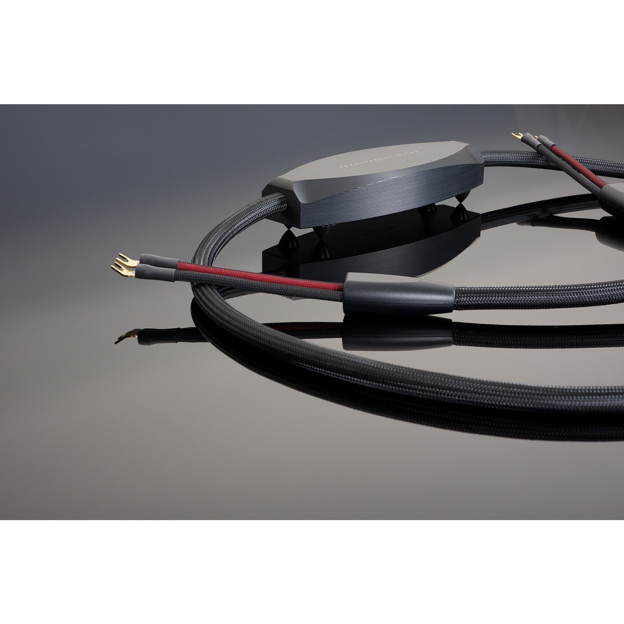 Transparent Ultra Speaker Cable End