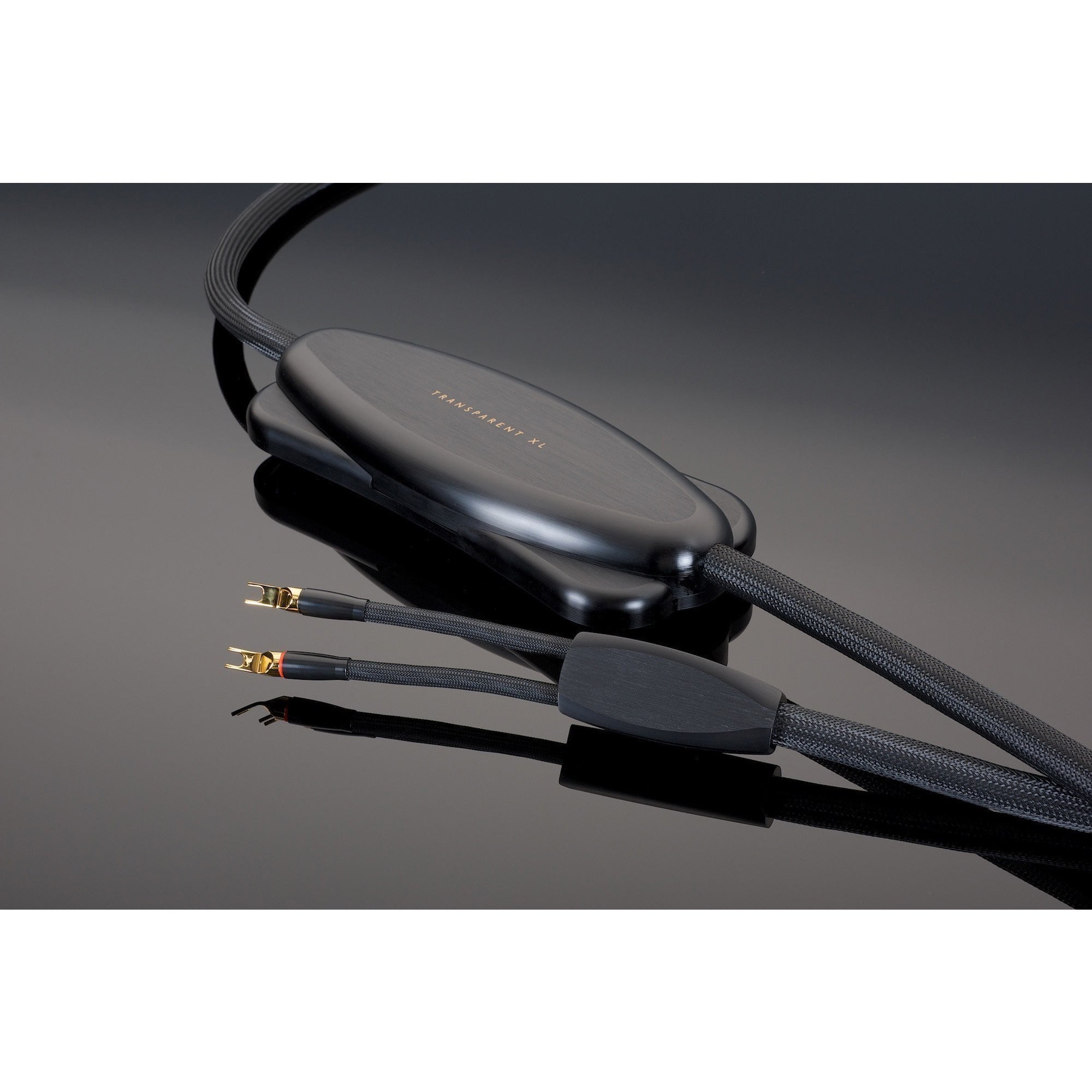 Transparent XL Speaker Cable End and Carapace