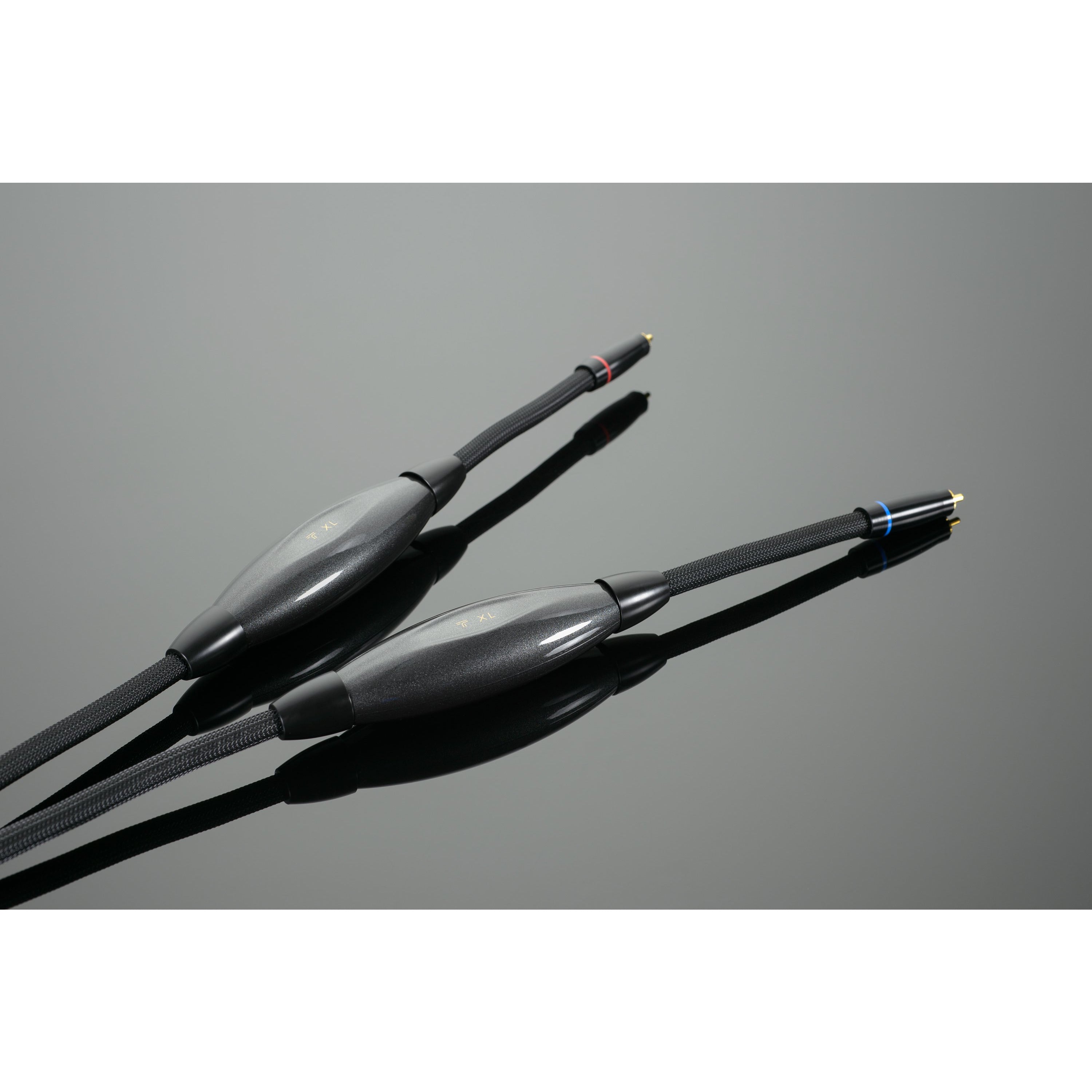 Transparent XL Gen 6 RCA Interconnect Ends